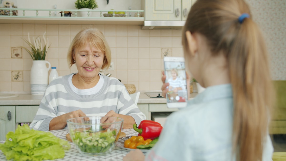 Gesunde Lebensmittel und Gemüse
